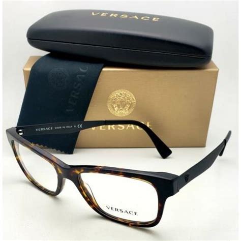 versace ve 3245 black|Versace VE 3245 Eyeglasses .